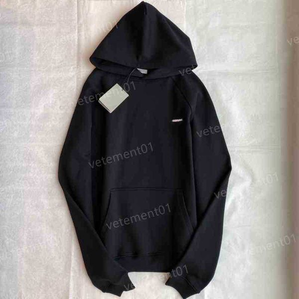 

designer womens sweatshirts hoodies fall loose urban youth casual lazy style hoodie crew neck hooded sweater luxury 0912, Black