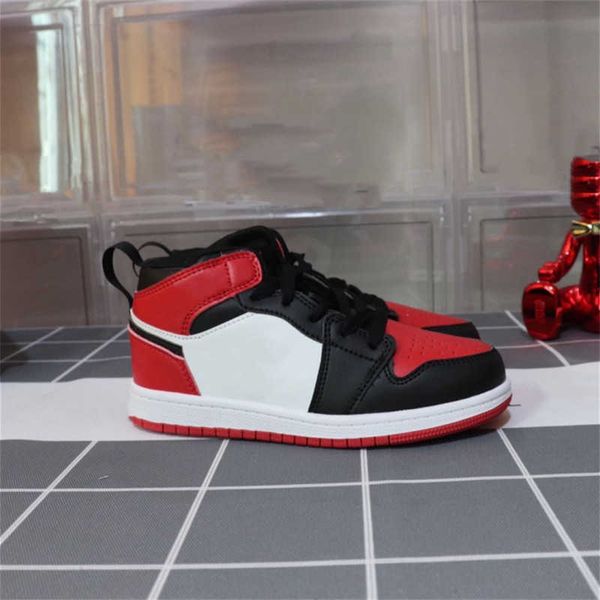 

fashion sneakers 1 high basketball shoes white black red blue grey sale size 26-3597fk