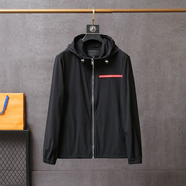 

fashion men's jackets hoodies windbreaker coats summer men women zipper long sleeve thin casual jacket couple windproof sunscreen sweat, Black;brown