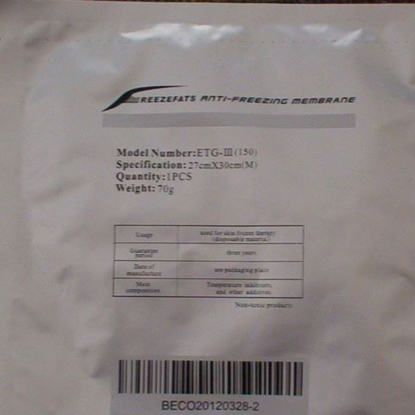 

salon equipment use antie membranes prevent frostbite film weight loss body slimming treatment 3 size