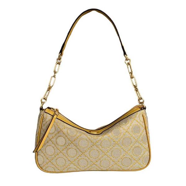 

luxury designer shoulder bags fashion style jacquard zipper cross body purse totes handbags adjustable detachable diagonal strap trendy styl