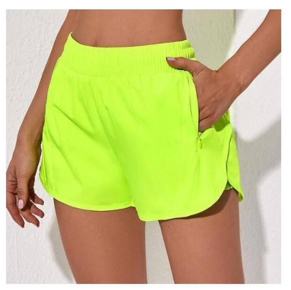 

23women's shorts lul same clause shaping yoga multicolor loose breathable quick drying sports y, White;black