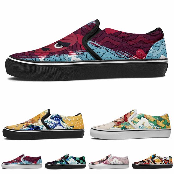 

customs shoes anime diy designer trainers mens womens sneakers customized running canvas shoe casual board shoes jogging runner customdiy si