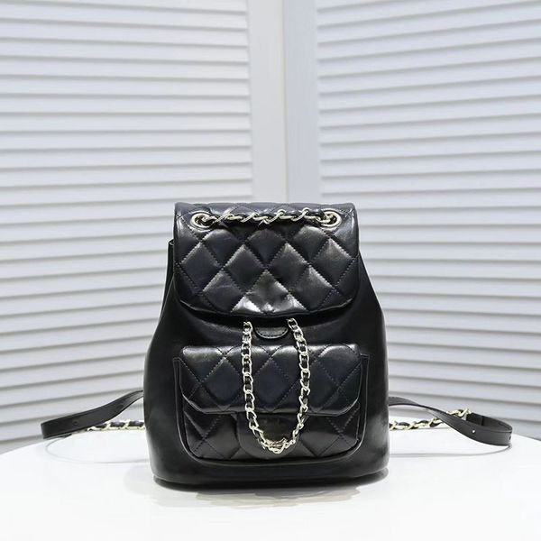 

luxury stylish leather backpack sling school bag crossbody shoulder bags large capacity bags
