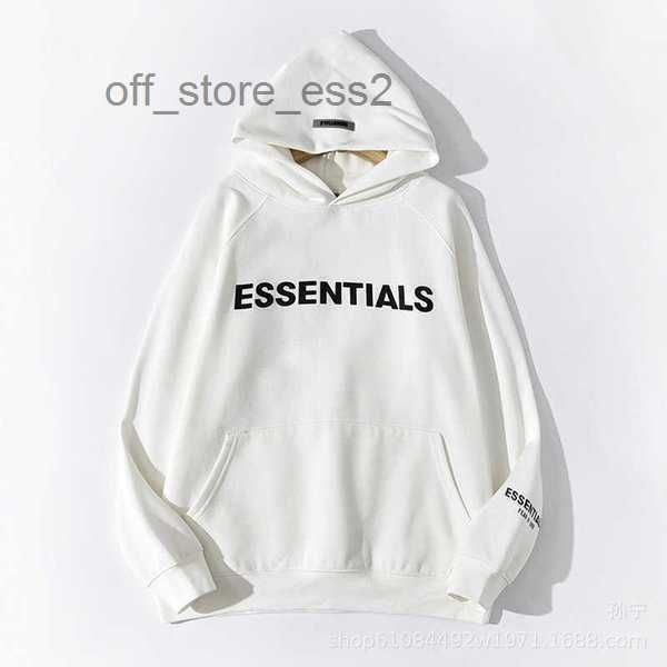 

men's hoodies sweatshirts 2022 jacket feal of god fog essentials double track high street wide american hooded sweater fashion 24, Black