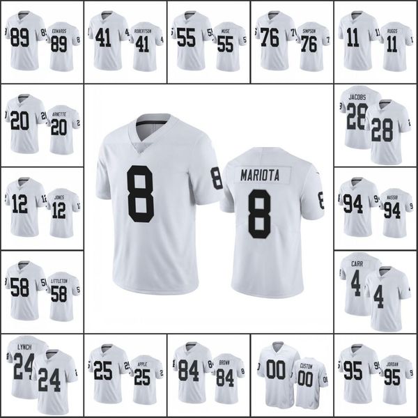 

jersey las vegas''raiders''men #4 derek carr 24 marshawn lynch 11 henry ruggs''nfl''women youth cust, Black