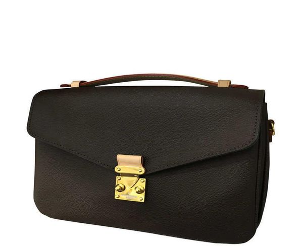 

luxurys designer women classic black handbag pochette shoulder bag leather chain shopping bags crossbody handbags x552804259