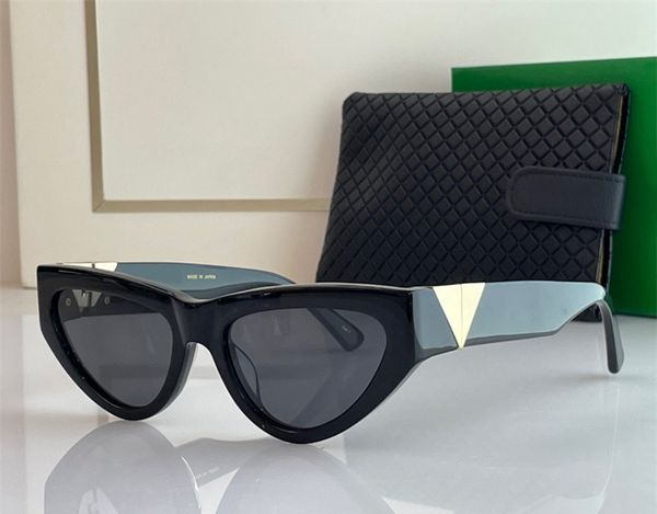 

fashion trendy designer 1176 sunglasses for women cat-eye shape acetate glasses summer avant-garde personality style anti-ultraviolet come w, White;black