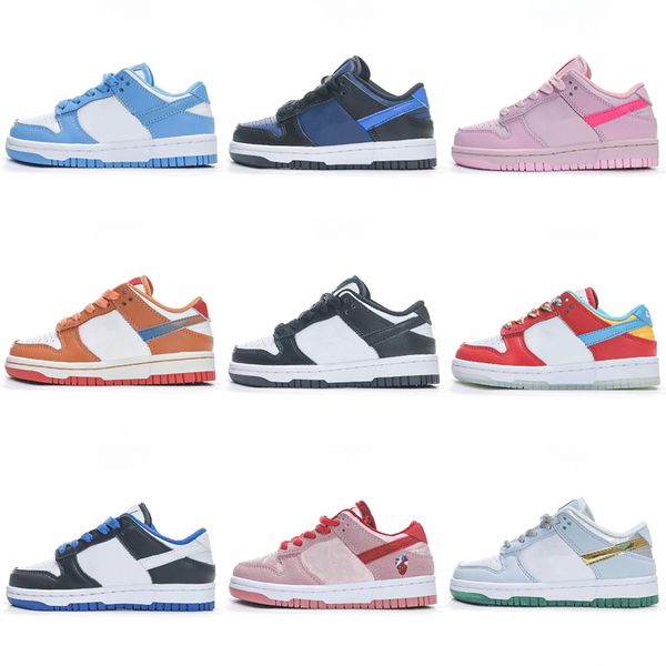 

athletic kids low outdoor shoes white black unc pink children preschool ps gai boys girls casual fashion sneakers children walking toddler s