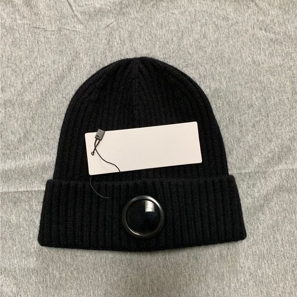 

Bonnet Cp Beanie Cp Beanieskull Caps Winter Glasses Hat Men CP Ribbed Knit Lens, Gray white