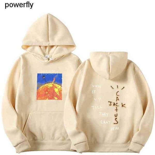 

men's hoodies sweatshirts travis designer pullover men's women's spring fashion streetwear hoodies, Black