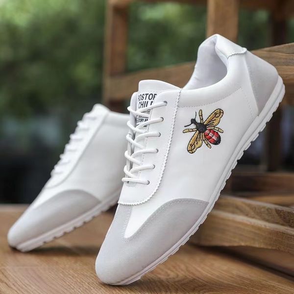 

ver6 dress men casual leather shoes frosted wear real skin english sharp increase wedding young hairdresser shoes, Black