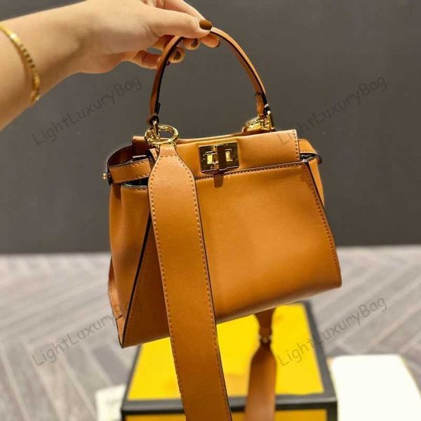 

crossbody bag luxury mirror quality shoulder tote fashion wallets real leather handbags women simple temperament classic female purses221128