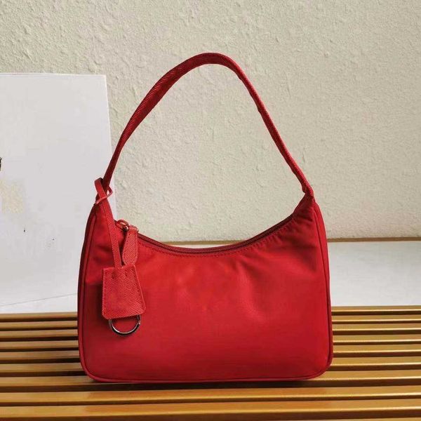 

2023 9 colors re-edition underarm bag 2000 nylon leather shoulder bags women crossbody messenger handbag wholesale