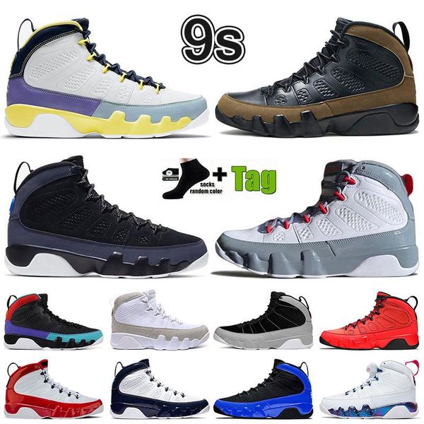 

9s brown jumpman 9 basketball shoes mens q uality olive green j9 fire red black gum carbon fiber gym red racer blue unc university gold