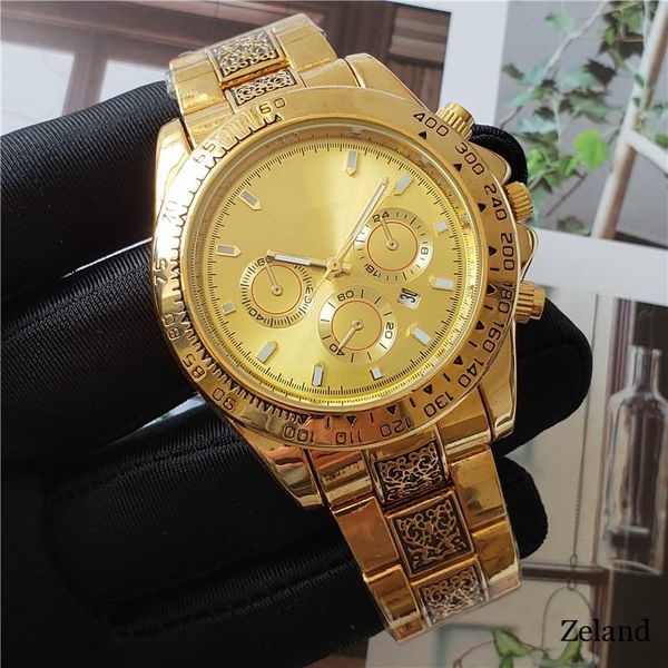 

luxury high-end design to create automatic motion sapphire glass ceramic bezel stainless steel original buckle bracelet black dial men', Slivery;brown