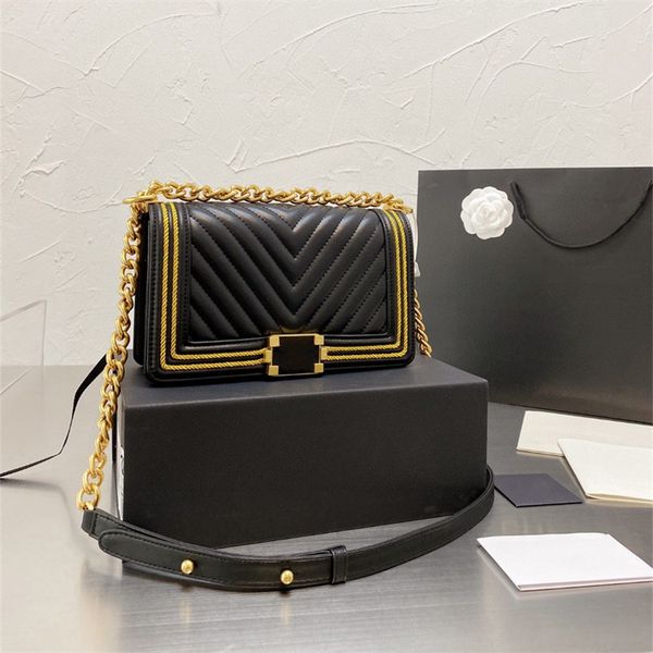 

7a boy flap crossbody bag quallity genuine cowhide women shoulder bags mm size 25x15x9cm golden chain hardwares real leather fanny pack lady