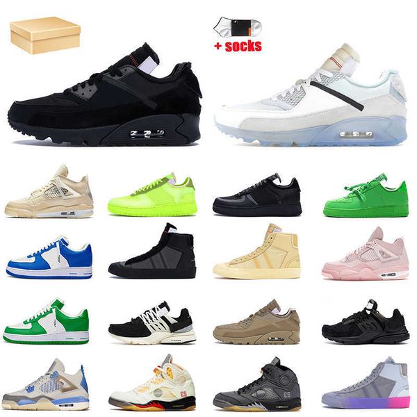 

with box co-branded offs white casual shoes designer womens mens 1 4s 5s sail low black mid blazer 77 fly knit 90s volt jumpman sneakers