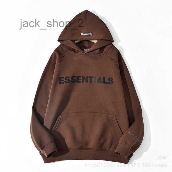 

men's hoodies sweatshirts 2022 jacket feal of god fog essentials double track high street wide american hooded sweater fashion 12, Black