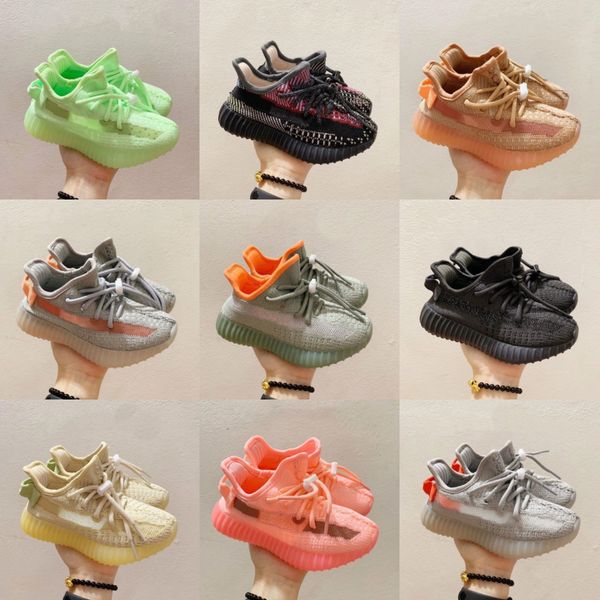 

designer kids shoes 35o v2 clay black triple white antlia zebra children baby sneakers youth boys girls running kid infants toddlers trainer
