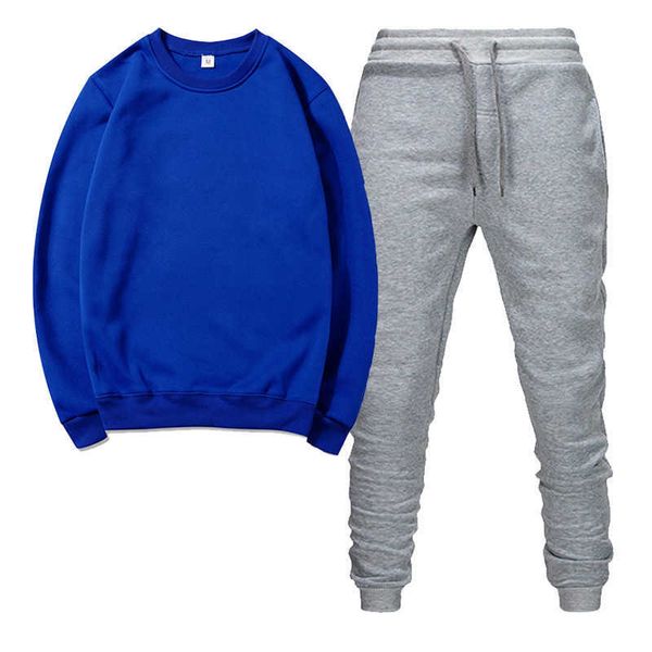 

2022 designer fitness tracksuit men's suit hooded track and field sportswear mens autumn winter sweates portswear sweatshirt, Gray