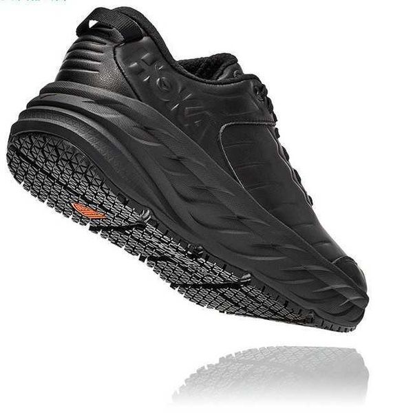 

men 's running walking shoes non-slip sneakers bangdai sr. bondi comfortable lightweight leather hoka one