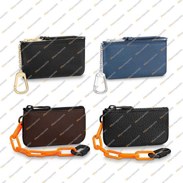 

fashion casual designer luxury key case wallet coin purse key pouch credit card holder 5a m80885 m80900 m44487, Red;black