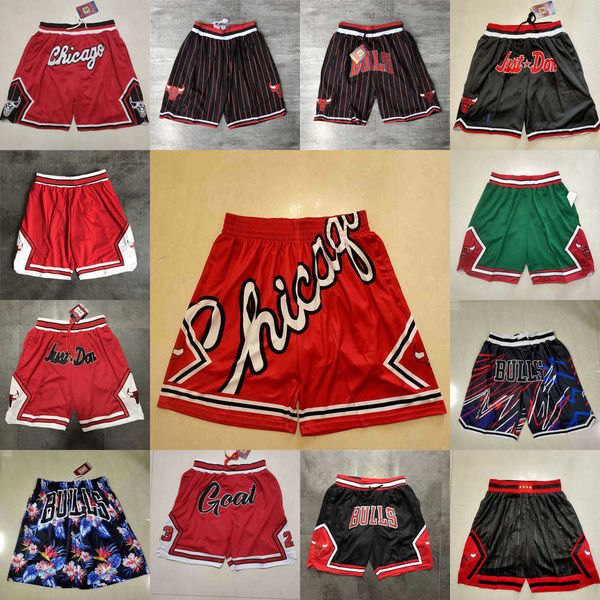 

chicago''bulls''men throwback basketball shorts pocket basketball players wear, Black