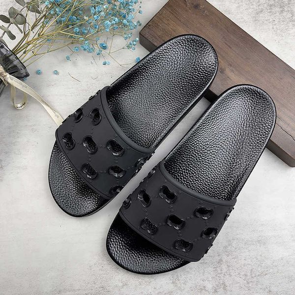 

2022 designer slides mens womens slippers with original box dust bag bloom flowers printing black shoes fashion luxury summer sandals beach