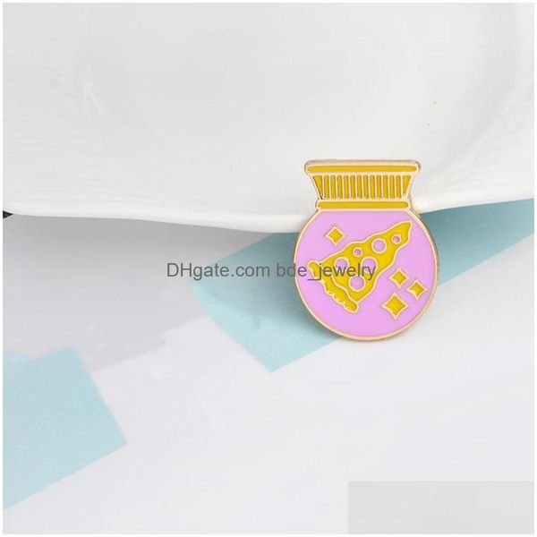 

pins brooches gold plated radio shaped alloy brooches for boys girls cartoon creative jewelry enamel lapel pins funny bottle badges dhzof, Gray