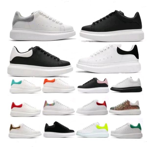 

designer shoes sneakers casual shoes leather lace up handmade alexa mq men fashion platform oversized sneaker white black luxury velvet sued