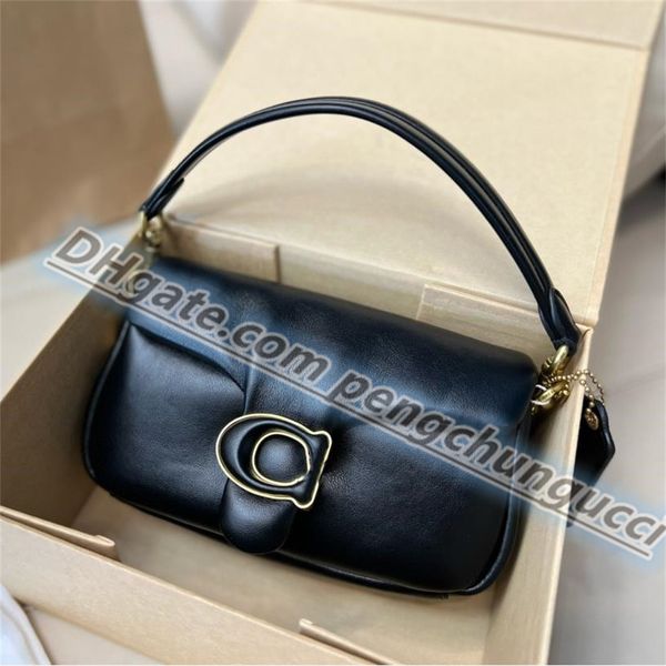 

high designer handbag bags square fat loulou shoulders strap real leather women's bag large-capacity shoulder bags18cm and 26cm totes b