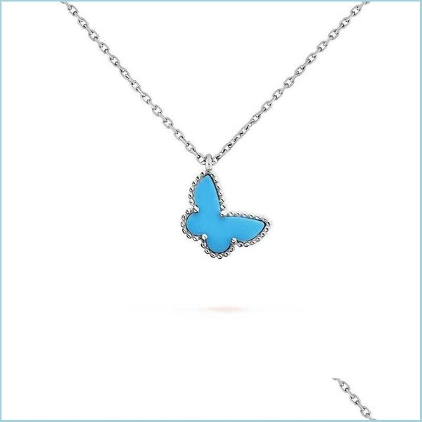 

pendant necklaces luxurious jewelry necklaces designer diamond two butterfly pendant necklace for women gold red be white sh dhgarden dh7rd, Silver