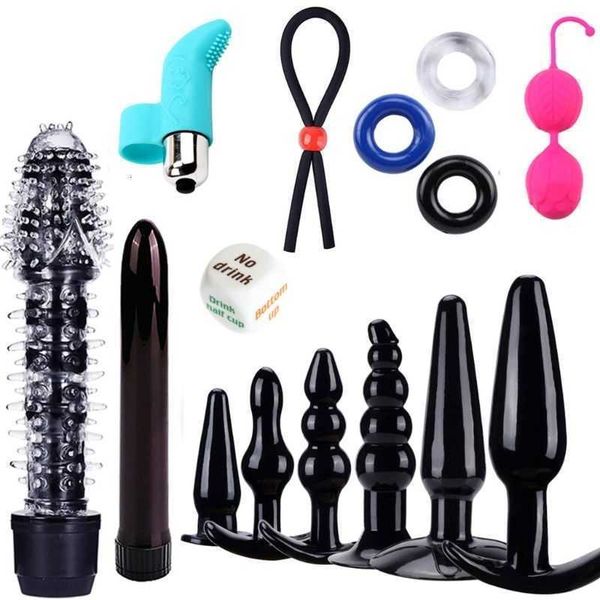 

ss22 toy massager k5df 1 set butt plug rope bandage dice toys for beginner massager