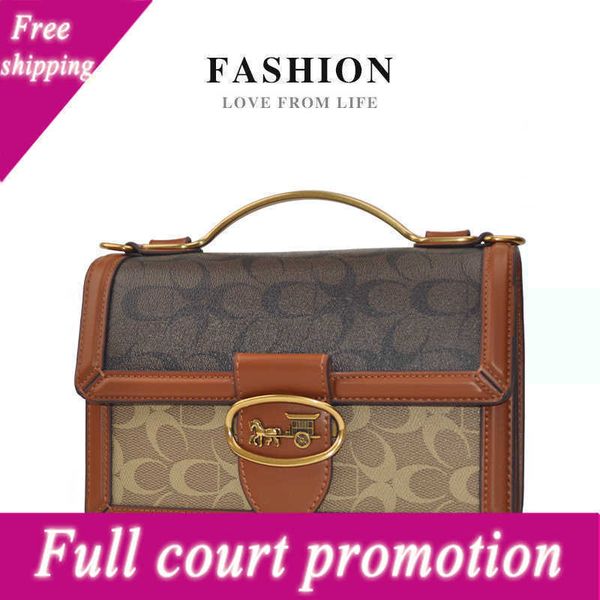 

luxury designer bags hong kong it live model 2022 new organ bag advanced texture portable small square one shoulder crossbody versatile