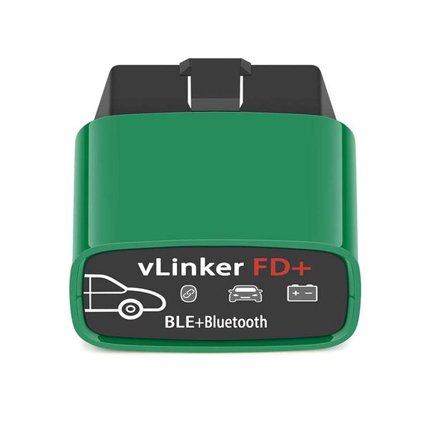 

vlinker003 vlinker fd bluetooth dual-mode diagnostic tool works for iso android device