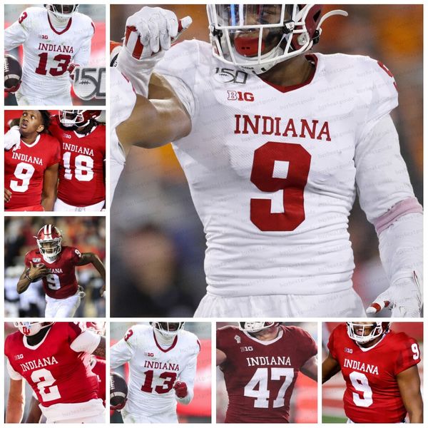 

football jerseys ncaa indiana hoosiers football michael penix jr. jersey jack tuttle stephen carr micah mcfadden d.j. matthews jr miles mars, Black;red