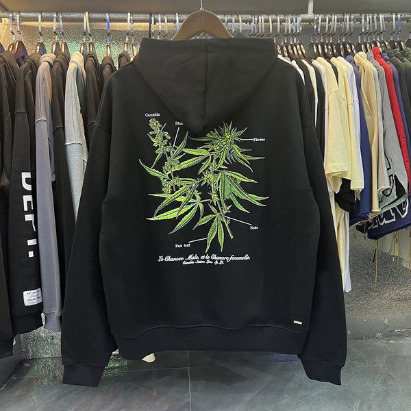 

men's casual hoodie large print style pure cotton 6vj3, Black