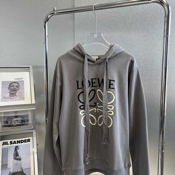 

hoodies loew's fashion sweatshirts designer hoodie letter printing pullover autumn new style men women casual pattern loose hooded swea, Black