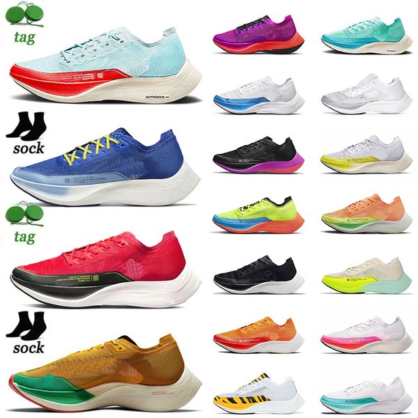 

designer zooms vaporfly next% runner shoes jogging sneakers classic be true ekiden summit white siren red volt black metallic raptors zomx z