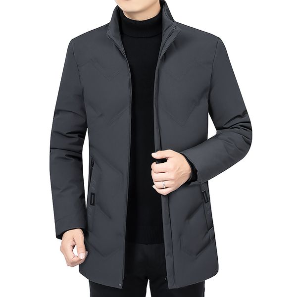 

men's down parkas needlesnoah men's long parkas fashion winter jacket coats for men brand hoodie jacket thick parka homme warm 22, Black