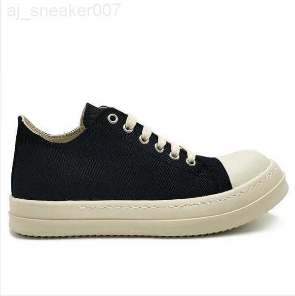 

rick shoes dress black thick bottom increase dark owens mens canvas casual short boots female board retro dissol shoes 0jip