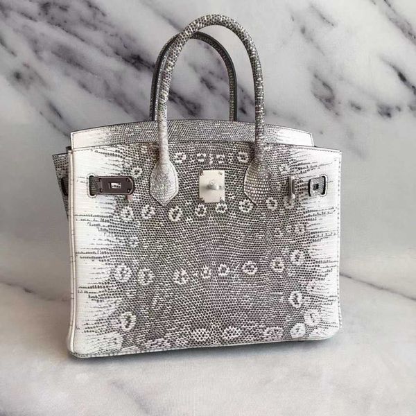 

designer bags handbags women cluth fashion lizard leather bag 30 manual hand sewn wax thread togo pu luxury s5gs bird