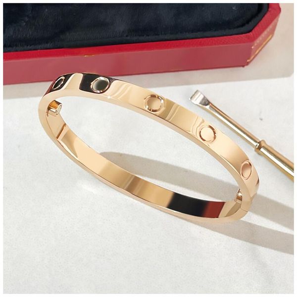

love bracelets carti bracelet screw bangle braclets for him damen armband silber wedding bangles screw braclet pulsera dia del padre braccia, Black