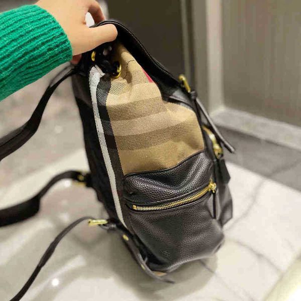 

mini backpack bookbags designer backpacks woman military drawstring backpack color matching large capacity leather shoulder handbag 221129