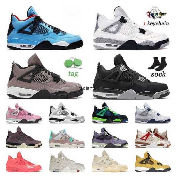 

classic 4 4s iv basketball shoes jumpman cactus jack shoe taupe haze black canvas what the raptors pure money j4 sneakers trainers eur gs se