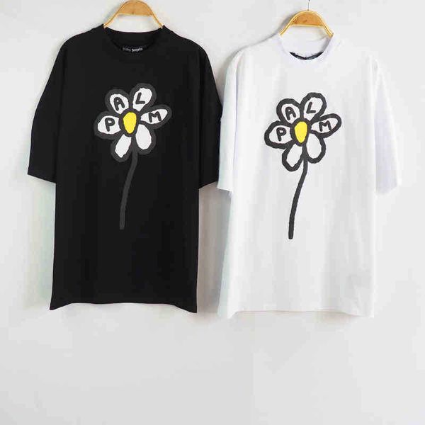 

designer men's t shirt star eye beheaded bear men and sleeve women lovers palmsss short cotton loose ovesize luxury shirt g7zv, White;black