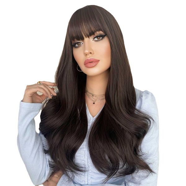 

headwear hair accessories straight people send real lace 20 -inch straight forehead brazilian hair protruding wigs