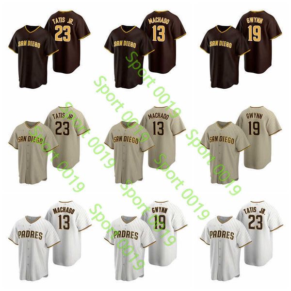 

baseball jerseys 23 fernando tatis jr 13 manny machado 19 tony gwynn men women youth san diego''padres''jerseys 1129, Blue;black