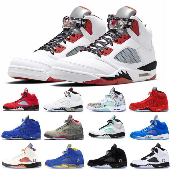 

boots stealth 2.0 mens 5s basketball shoes 5 raging bull muslin space jam bred blue red suede metallic silver black sports sneakers trainers